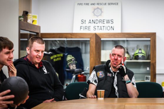Andy's Man Club is a good source of mental health support in Fife