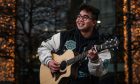 Spencer Shek hopes to make a career out of singing after he graduates from Dundee University. Image: Mhairi Edwards/DC Thomson