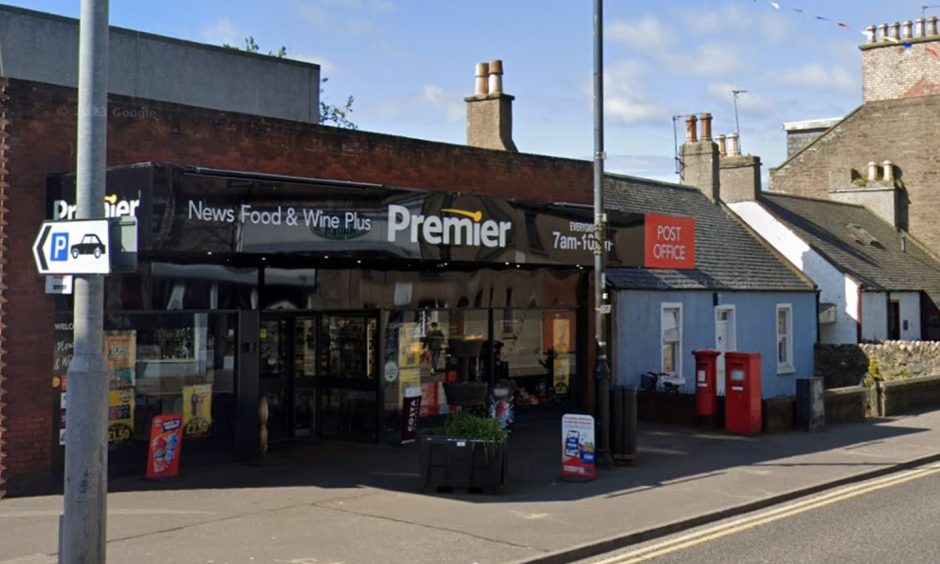 The Premier store on Carnoustie High Street