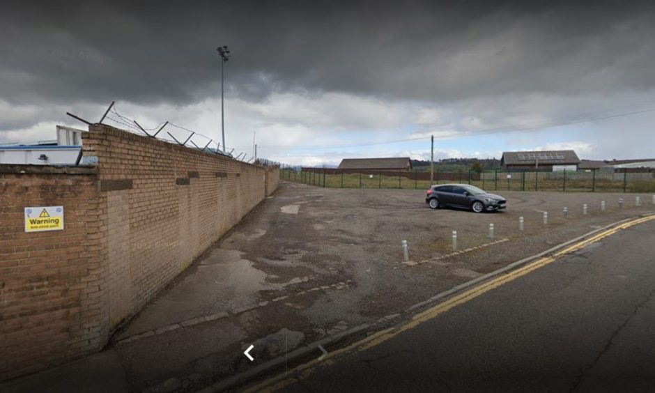 Forfar battery storage site planning application.