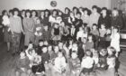 The Tumble Tots enjoying their Christmas party in 1991.