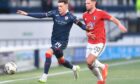 Josh Mullin in action for Raith Rovers against Queen's Park. Image: Mark Runnacles / Shutterstock.