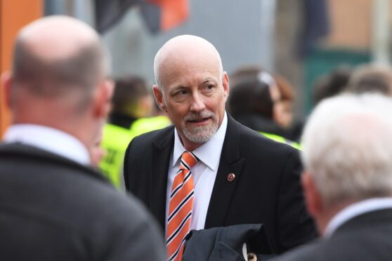 Dundee United owner Mark Ogren has flown in from the US for the Tannadice club's AGM. Image: SNS