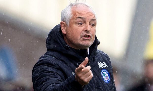 Forfar manager Ray McKinnon.