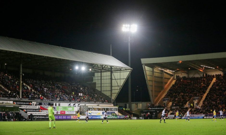 Dunfermline's East End Park. Image: Ewan Bootman / SNS Group.