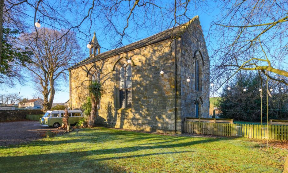 The converted church, which dates from 1836. 