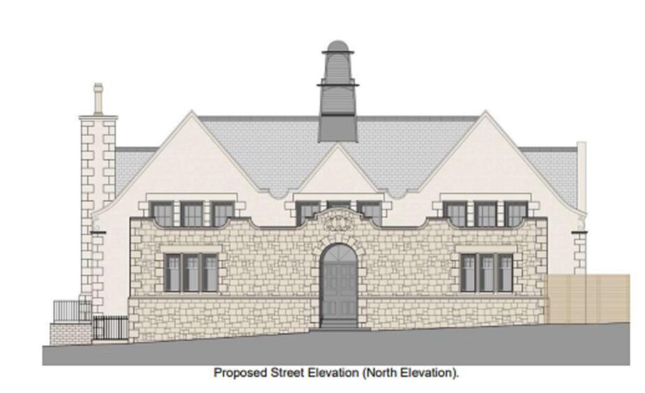 How the converted Abbotshall School in Kirkcaldy would look. 