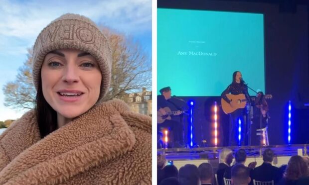 Amy Macdonald at Gleneagles for Social Bite charity auction