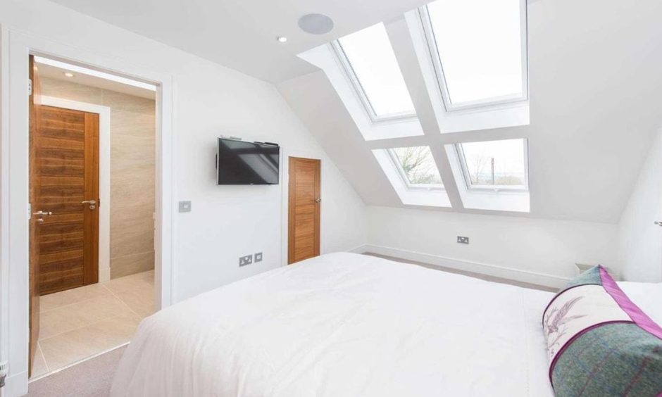 Double bedroom at Loggie House in Bridge of Allan.