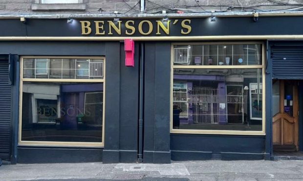 Benson's Bar is for sale on Arbroath Road, Dundee.