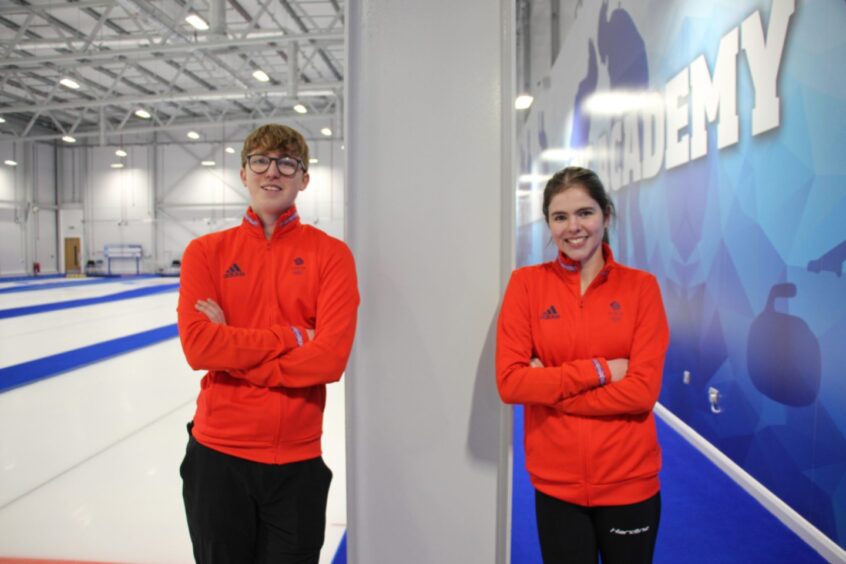Team GB curling mixed pair Gangwon 2024