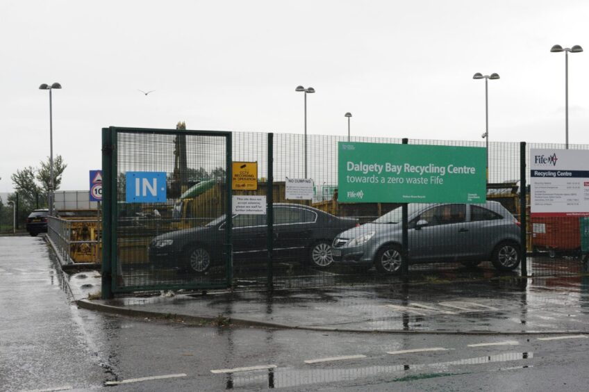 Dalgety Bay recycling centre