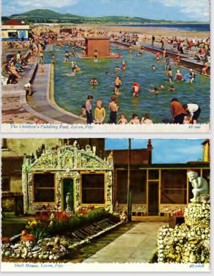 Leven beach paddling pool and the shell house. Image: Supplied by Old Manor Hotel.