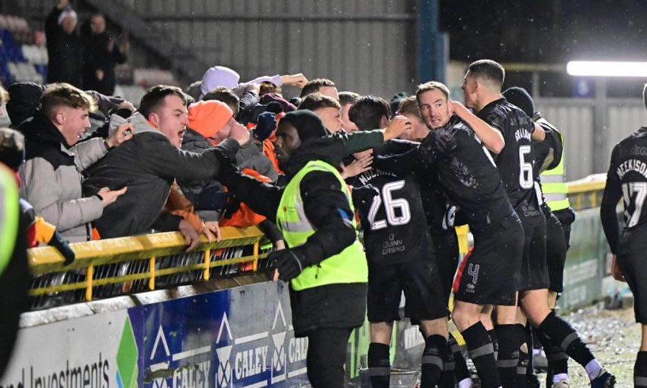 Dundee United fans lap up Tony Watt's winner in Inverness