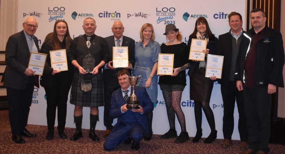 The Fife Coast and Countryside Trust team were recognised for excellent toilets.