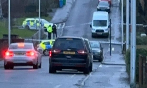 Shields Road, Dunfermline, was closed on Sunday, January 21 2024 after a serious assault