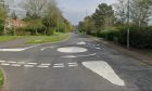 The Collydean Way roundabout on Formonthills Road, Glenrothes.