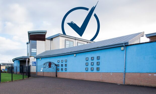 Forthill Primary School, which scored as one of the best primary schools in Tayside and Fife.