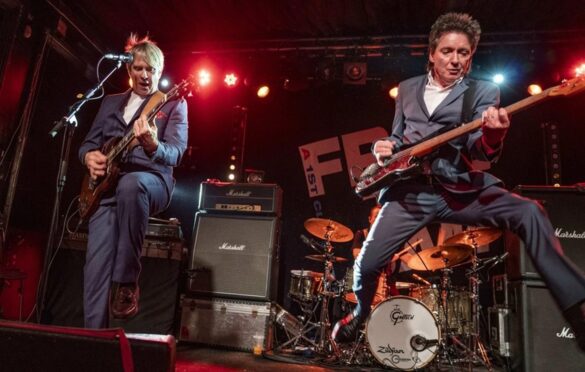 Russell Hastings and Bruce Foxton carry on The Jam's legacy with From The Jam. Image: Supplied.