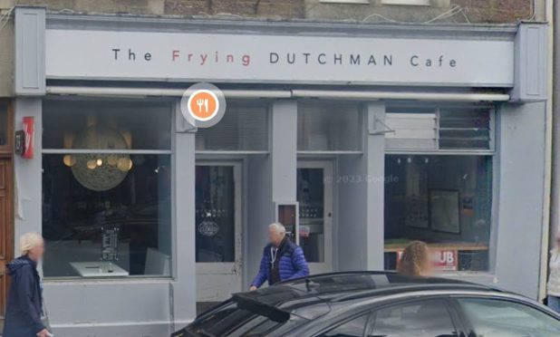 The Frying Dutchman Café, Callander.