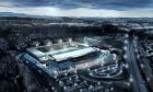 Concept image of Dundee's new stadium at Camperdown Park. Image: Holmes Miller Architects