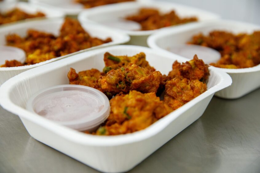 Some of the authentic Indian food available from Perth chef Praveen Kumar's ready meal service. 