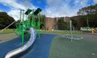 There is a popular playpark beside the site of Forfar's former Lochside leisure centre. Image: Graham Brown/DC Thomson