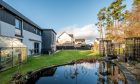 The Monikie home has a pond and access to the country park. Image: Verdala