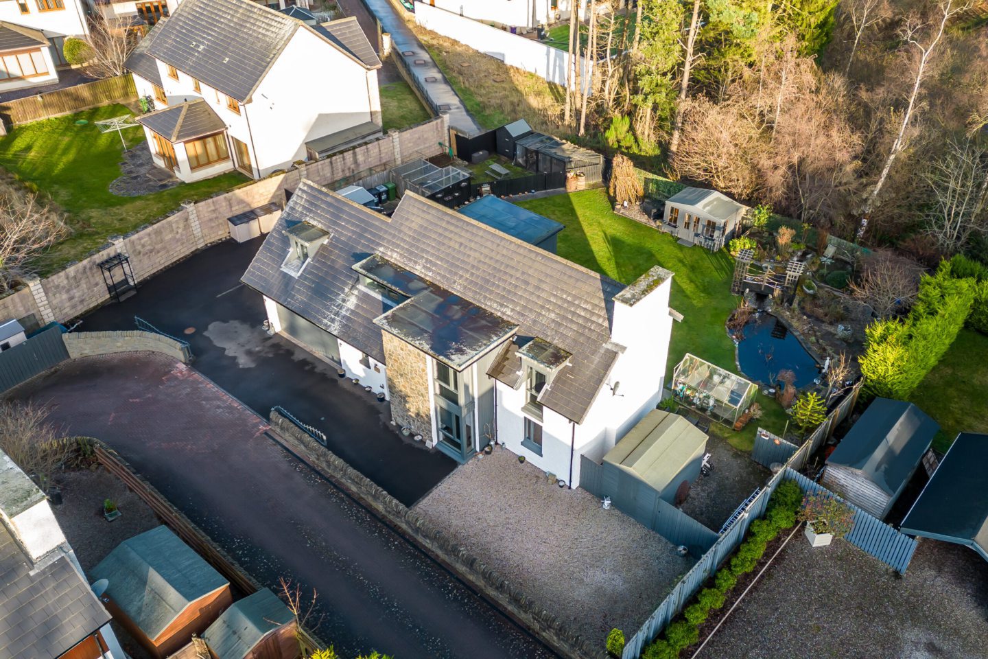 'Luxury' family home with access to Monikie Country Park for sale