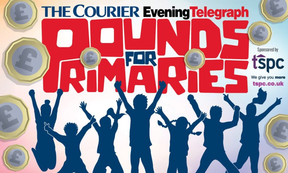 Image reads The Courier and Evening Telegraph Pounds for Primaries.