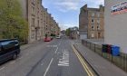 stolen motorbike crashes with taxi in Dundee on Milnbank Road