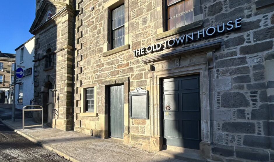 Inverkeithing's Old Town House is currently undergoing a £4754,000 refurbishment.