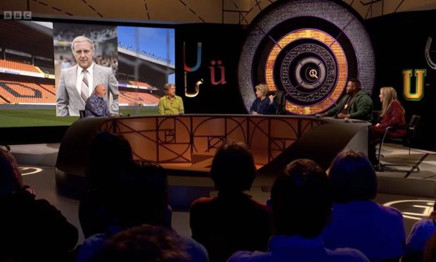 Dundee United were discussed on Friday's episode of QI