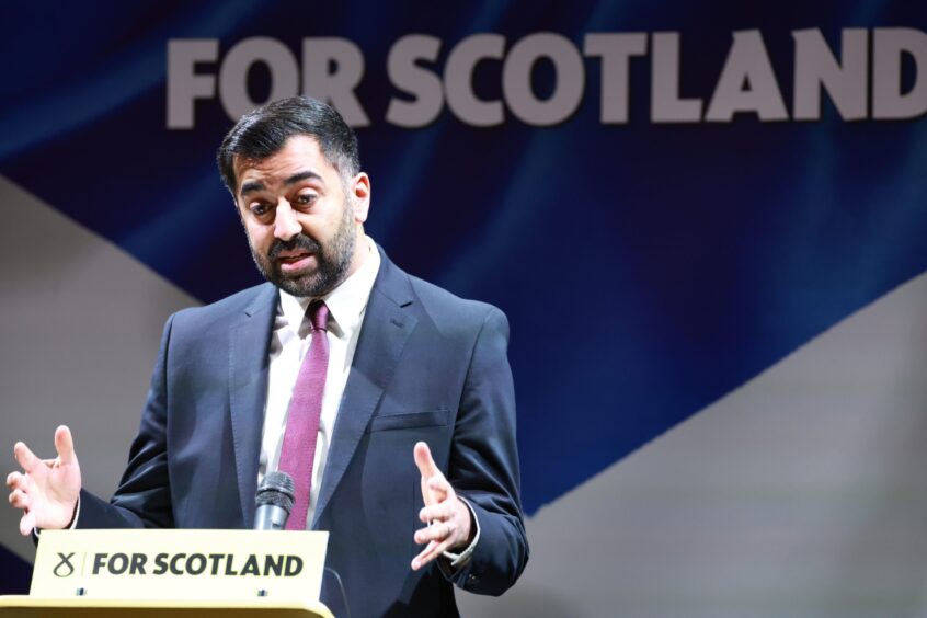 First Minister and SNP Leader Humza Yousaf