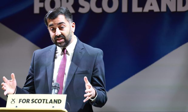 First Minister Humza Yousaf. Image: PA.