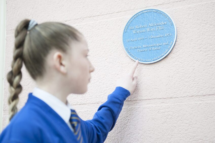 Sir Robert Watson-Watt blue plaque