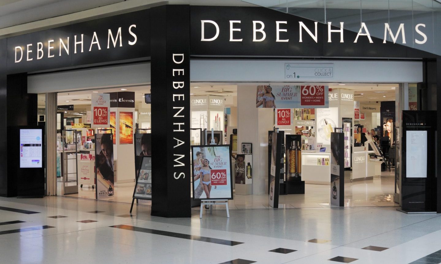 The former Debenhams in Stirling