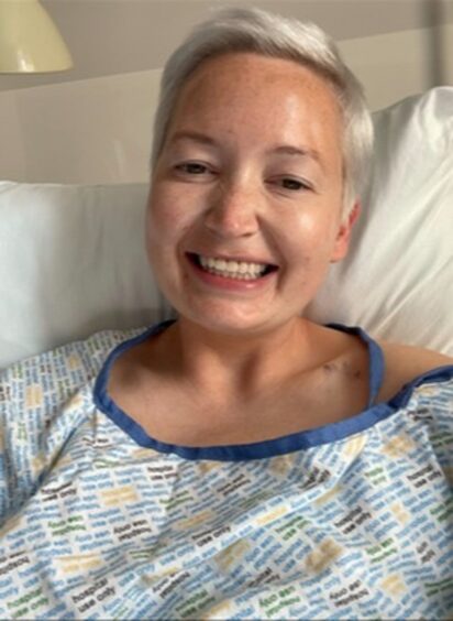 Rachel underwent regular chemotherapy sessions to target the cancer