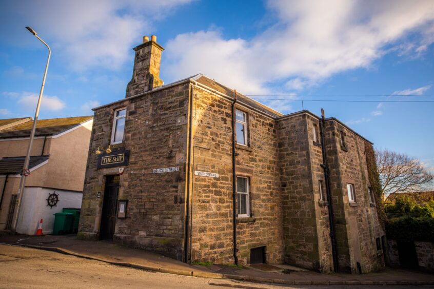 The Ship, on Kinghorn High Street, is one of Christine's favourite places.