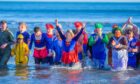 Kirkcaldy loony dook is one of several in Fife in the new year