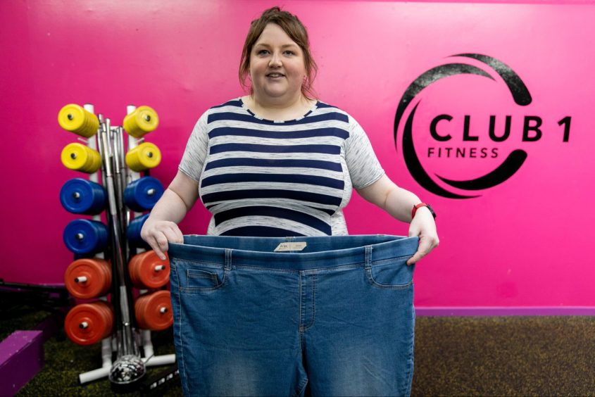 Forfar slimmer Kylie Bowie lost four stone in six months.