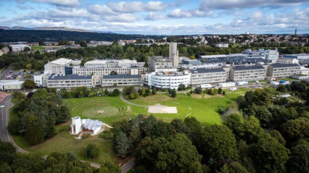 Ninewells Hospital in Dundee. Image: Steve Brown/DC Thomson.