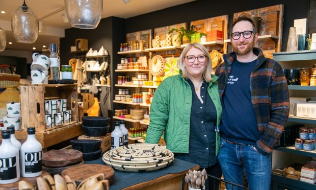 Sophie McEwan (35) and Neil McEwan (40) Inside Quince and Cook in Perth. Image: Steve Brown/DC Thomson