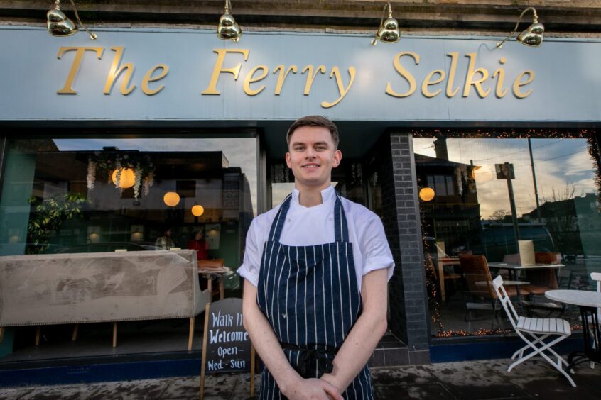 Chef Sol Campbell of The Ferry Selkie in Broughty Ferry.