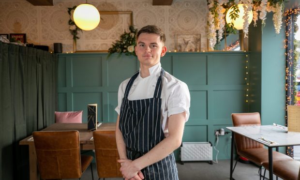 21-year-old chef Sol Campbell fell in love with cooking at a young age and now works as a chef at the popular Broughty Ferry restaurant.