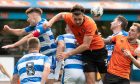 Dundee United and Morton doing battle