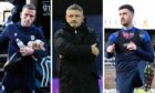 Dundee boss Tony Docherty addressed the futures of Lee Ashcroft and Shaun Byrne. Images: SNS.