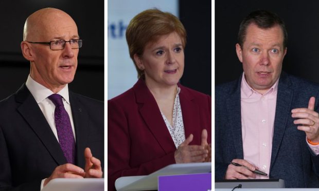 John Swinney and Nicola Sturgeon did not retain Covid WhatsApp messages while Jason Leitch joked about deletion.