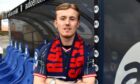 Kyle Turner stands in front of the dugouts at Stark's Park. Image: Raith Rovers FC.