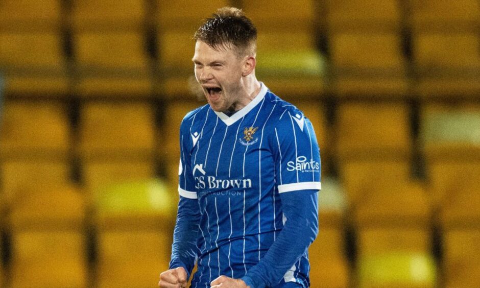Luke Robinson is back with St Johnstone after his Wigan recall. 